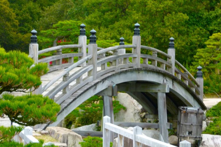 สวนซันเคเอนในฤดูใบไม้ร่วง