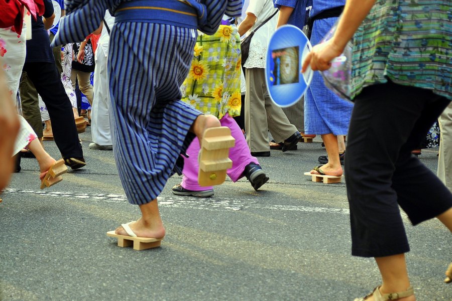 เทศกาลกุโจโอโดริ ในอะโอะยะมะ