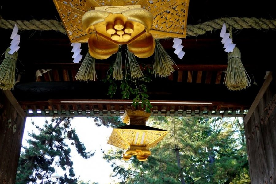 ปีใหม่ที่ Kitano Tenman-Gu